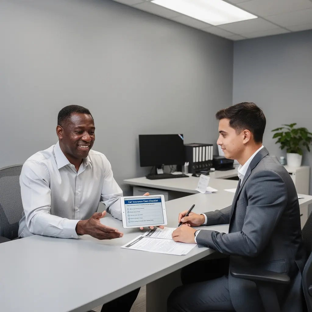 Przykład poprawnie wypełnionego formularza roszczenia.